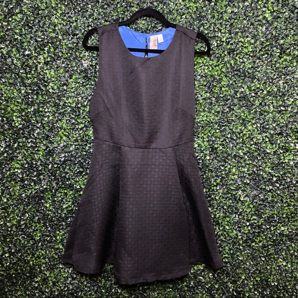 Black High Neck Cocktail Dress from “Francescas”